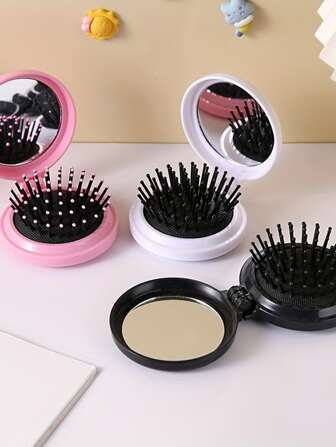 1入組多功能二合一便攜梳子