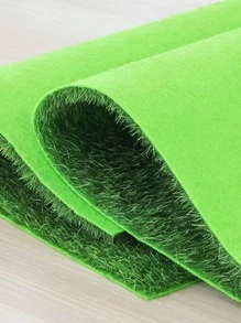 1 Miếng Màu xanh lá Nhân tạo Sân cỏ Đồ trang trí Chất liệu Đối với DIY Dự án - màu xanh lá - Xem 4