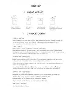 1pc Black Jar Packaged Aromatherapy Candle, Scented Minimalist Home Decoration Candle