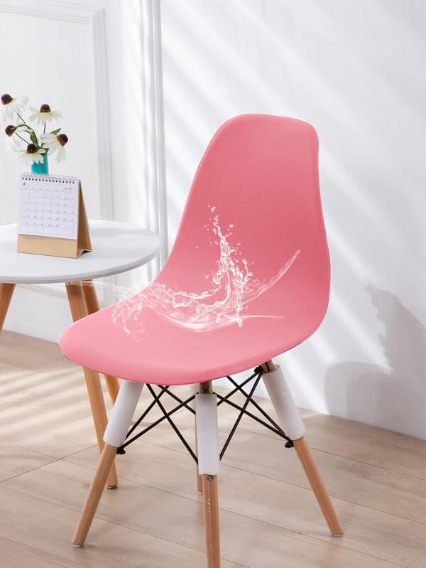 1/4/6 piezas Fundas de silla Eames de unicolor de seda de leche elástica, fundas protectoras antipolvo y suciedad para sillas Eames del hogar, dormitorio, sala de estar y comedor