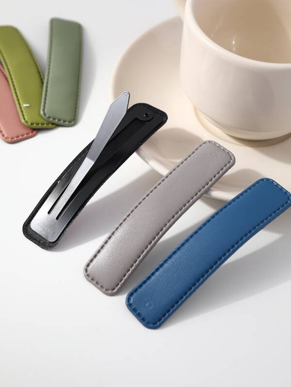 10pcs Women's Solid Color Hair Clips SHEIN USA