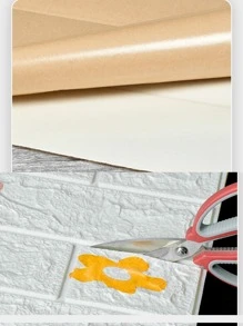 1 PE Tường Ốp Miếng Dán Màu Trắng Hiện Đại Chống Va Chạm Tự Dính 3D Bóc Và Dán Backsplash Ngói Cho Gia Đình - trắng - Xem 11