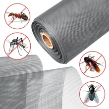 1PC,Black And White Custom Mixed Home Mosquito Net, Self-Adhesive Window Screen, Simple Mesh Invisible Curtains, Fly And Insect Proof