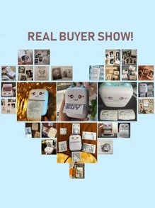 1pc Portable Mini WiFi New Wrong Printer Mobile Phone Photo Title Note Hot Print Pocket Student Error Label Printer - Blue - View 5