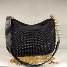 Women Shoulder Bags - 黑色 - 查看 1