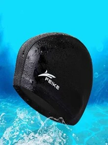 Gorro de natación negro - Negro - Ver 3