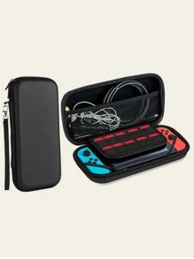 Chimexhy 1 JUEGO BOLSA DE ALMACENAJE COMPATIBLE CON N-SWITCH - Negro - Ver 4