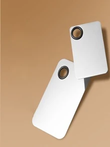 Makeup Foundation Mixing Palette With Ring, professional Cosmetic Colour Mixing Tray And Spatula Tool For Makeup Artist - White - View 6