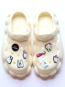 8 piezas con diseño de dibujos animados moda zapato - Multicolor - Ver 3