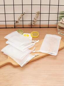 5 risparmiatore di sapone Borsa , Rete schiumogena per sapone perlavaggio del viso in schiuma , risparmiatore di sapone Borsa , Sapone pochette per schiumogeno e essiccazione Sapone bar doccia Sapone Borsa