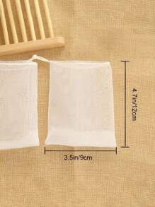 5 risparmiatore di sapone Borsa , Rete schiumogena per sapone perlavaggio del viso in schiuma , risparmiatore di sapone Borsa , Sapone pochette per schiumogeno e essiccazione Sapone bar doccia Sapone Borsa