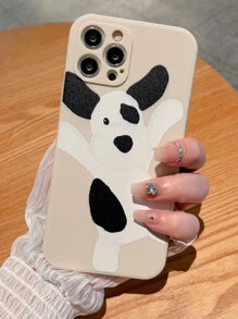 卡通狗樣式手機殼