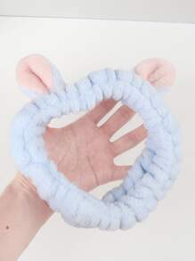 面部清潔彈性頭帶,3入組多色酷炫髮箍,適用於女士化妝頭帶,高彈力面膜頭帶,日常洗臉防潮頭帶頭巾 - 彩色 - 查看 4