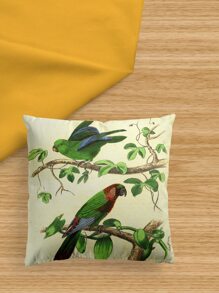 1pc Parrot Pattern Pillowcase - Multicolor - View 3