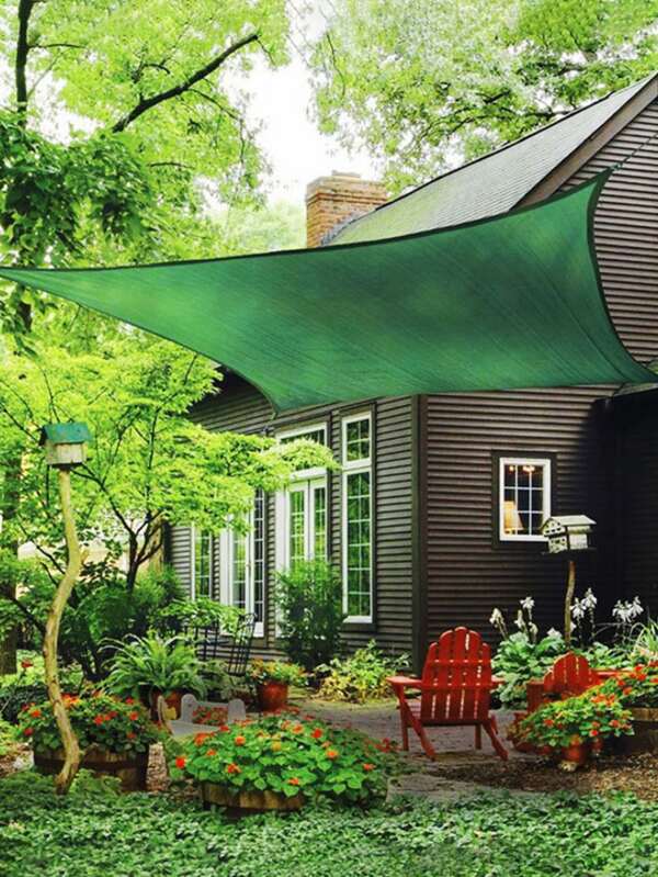 1pc Sun Shade Cloth, Privacy Screen, Balcony Garden Outdoor Heat