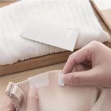 36pcs Invisible Slip-resistant Sticker, Non-sew Adhesive Tape, Transparent Sticker Prevent Exposure Chest Stickers, Suitable For Women's Shirts & Underwear Accessories - White - View 7