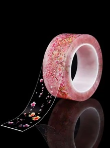 1 Băng keo chống nấm mốc & chống thấm in trong suốt tinh khiết cho đường nối của bếp lò, nhà vệ sinh phòng tắm và góc tường. - Hồng - Xem 1