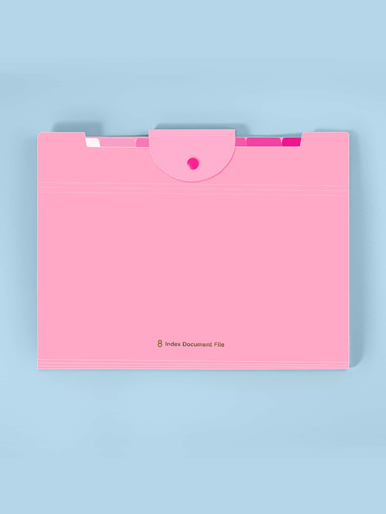 Accordion Folder Solid Color With Multiple Compartments Office Paper