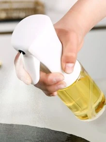 1pc 200ML Clear Plastic Oil Sprayer - Black - View 4