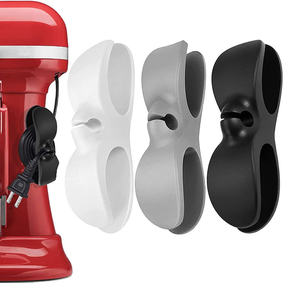 1pc Kitchen Cable Organizer, Wallmounted Plug Fixator For Electronic