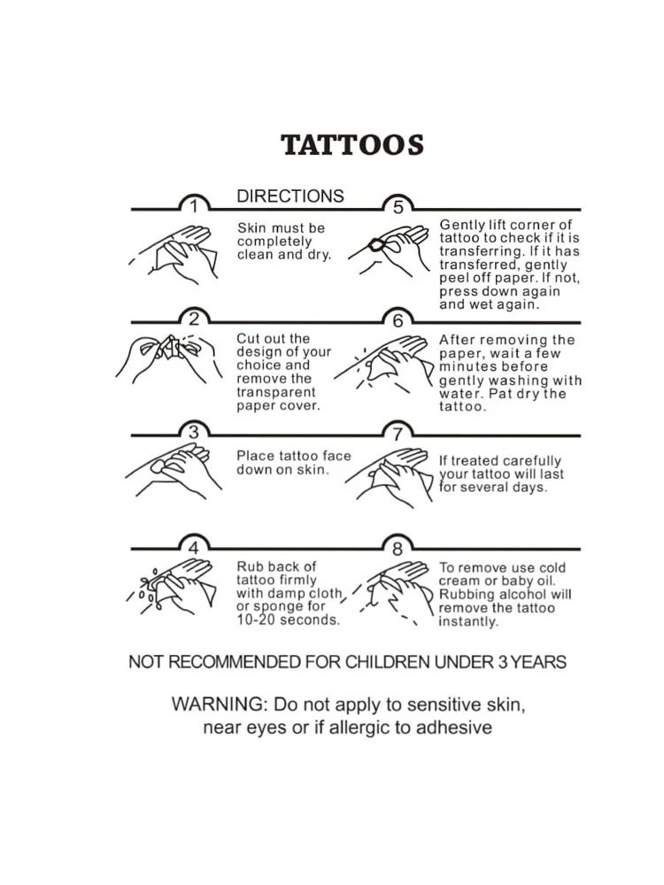 20pcs Temporary Tattoo Stickers, Sexy Floral Rose Design In Big And Small Size, Suitable For Women, Girls, Adults; Body Art, Fake Arm Tattoo Sticker, Waterproof Black Butterfly Flower, Tiger Pattern Tattoo