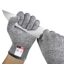 1 Paar schnittfeste Handschuhe in voller Fingerlänge, Campingausrüstung