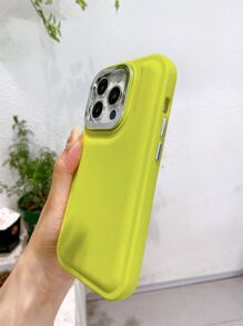 Stoßfeste Handyhülle Mit Galvanisiertem Metallrahmen - Grün - Übersicht 3