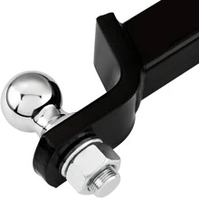Car Trailer Hitch Ball Mount - Black - View 4