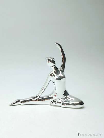 Enfeite de porcelana de Yoga