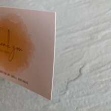 Thank You Gift Card Packaging English Card Business Thank You Card 5x9cm Universal Gift Card Packaging English Card 50/100pcs Green - Green - View 6