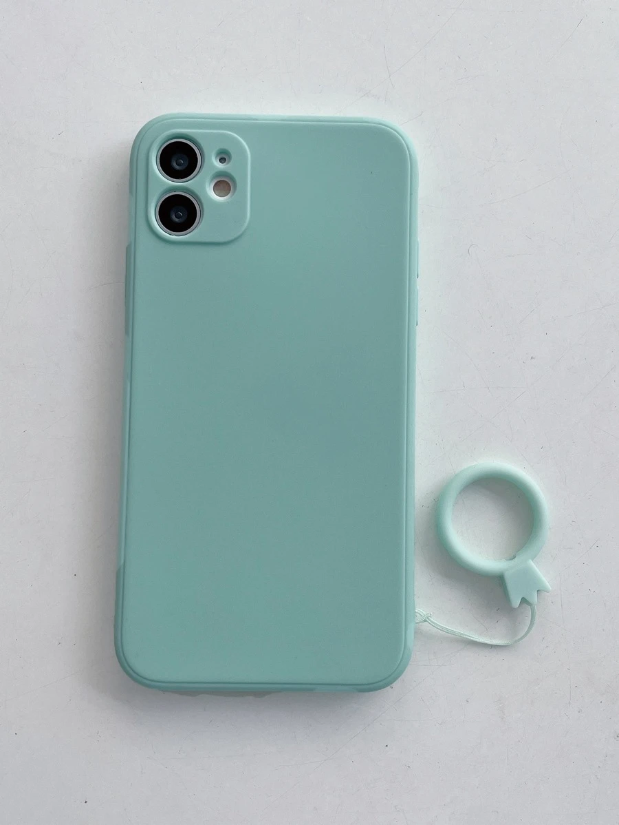 Vỏ điện thoại rắn - Màu xanh Cadet - Xem 1