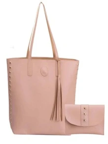 Women Shoulder Bags - Màu Hồng Tươi - Xem 1