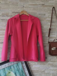 Women Blazers - Pink - View 1