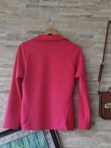 Women Blazers - Pink - View 2