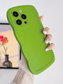 Vỏ điện thoại trơn - Màu xanh Bạc hà - Xem 4