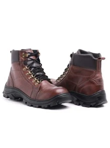 Men Boots - Cà phê nâu - Xem 2