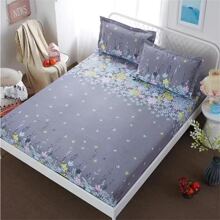 Floral Bedding Set 3pcs - 1 Fitted Sheet & 2 Pillowcases - Multicolor - View 7