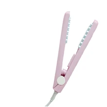 Mini plancha de cabello. Waflera color pastel diferentes colores. Mini waflera de  viaje. - Multicolor - Ver 4