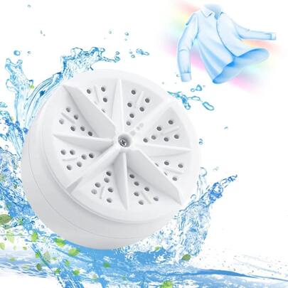 Mini lavadora portátil, lavadora portátil para fregadero, mini lavadora, lavadora de turbina con USB, adecuada para el hogar, negocios, viajes, sala de universidad, apartamento de casa rodante