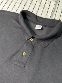 Men Polo Shirts - Black - View 6
