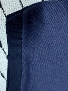 Men Polo Shirts - Màu xanh hải quân - Xem 4