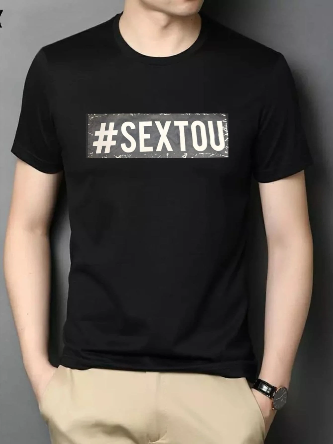 Men T-Shirts - màu đen - Xem 1