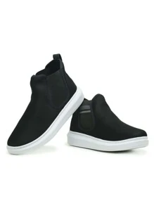 Women Wedge Boots - 灰色 - 查看 2