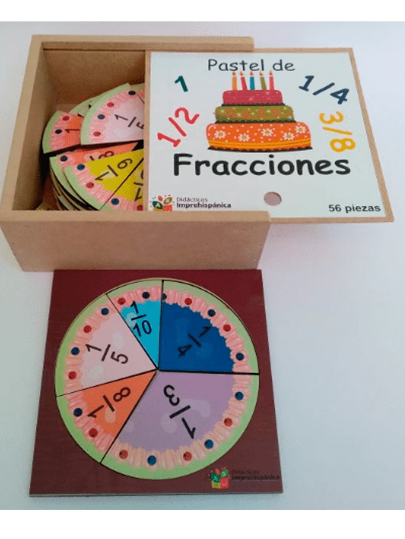 Fraction Cake - Multicolor - View 1