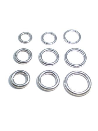 HENGKE 1pc 2mm 2.5mm 3mm Segment Clickers Stainless Steel Hoop Ring Thick Hinged Septum Lip Ear Cartilage Body Piercing