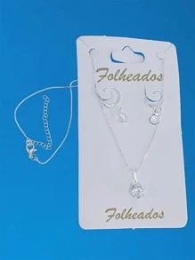 Women's Jewelry Sets - 銀色 - 查看 4