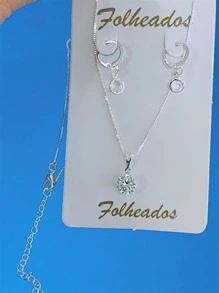 Women's Jewelry Sets - 銀色 - 查看 1