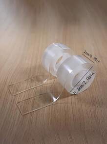 1個透明防水條,廚房和浴室防水防霉帶,廚房接縫密封帶,浴室馬桶槽角落貼紙,透明防水雙面膠帶 - 無色 - 查看 7