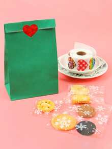 500 piezas Pegatinas dulce en forma de corazón de colores sello - Multicolor - Ver 3