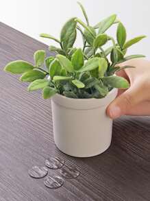 1 pieza 2cm diámetro redondo acrílico transparente Cinta adhesiva de doble cara ( 70 piezas ) - transparente - Ver 4